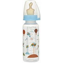 Бебешко шише NIP - Family, РР, Flow B, 6 м+, 250 ml  -1
